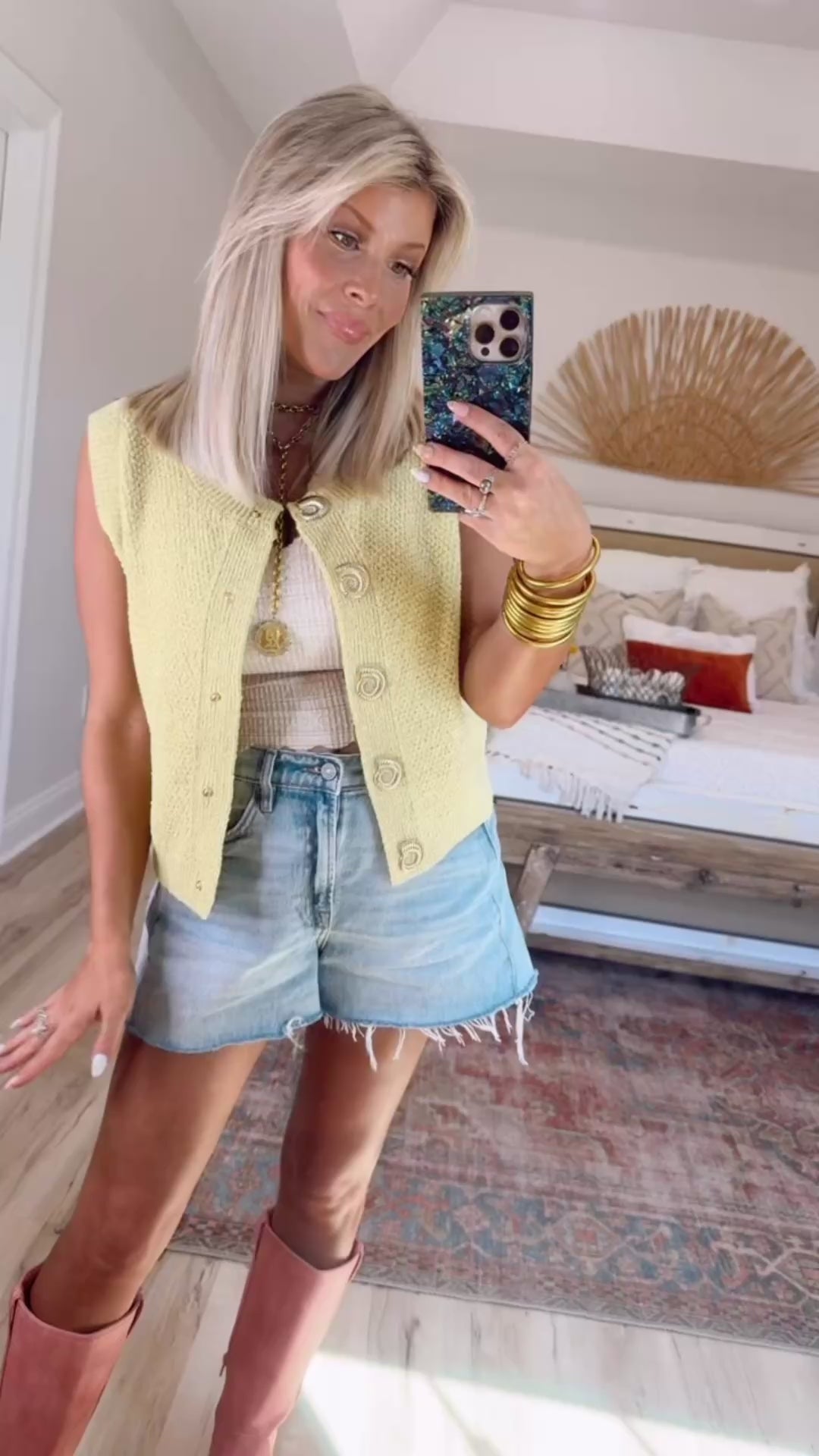 Golden Coast Knit Tank